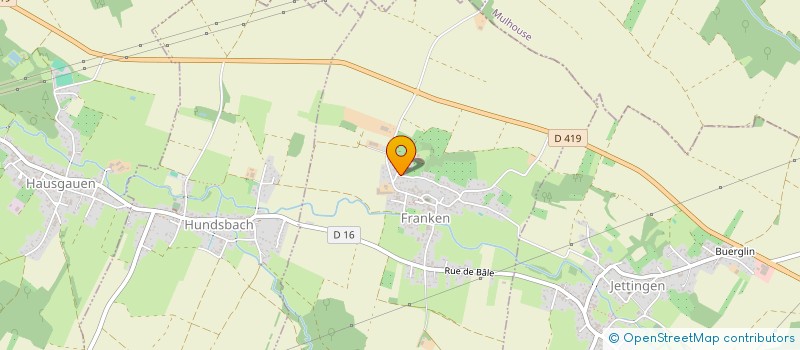 localisation de l'entreprise MADAME ANNAMARIA D'ARGENZIO  FRANKEN