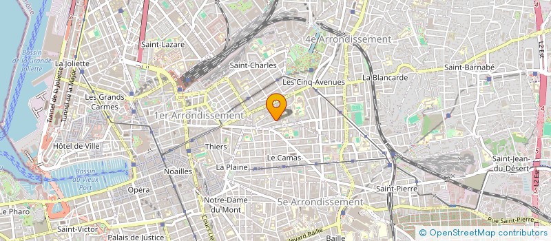 localisation de l'entreprise MADAME ANNARITA GAUDIOMONTE à MARSEILLE