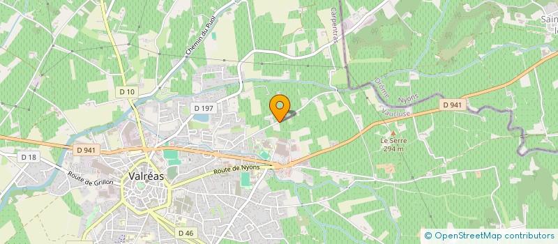 localisation de l'entreprise MADAME ANNCIK QUERCETANI à VALREAS