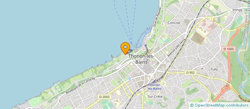 localisation de l'entreprise MADAME ANNE ACKERMANN à THONON-LES-BAINS