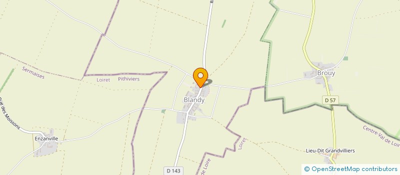 localisation de l'entreprise MADAME ANNE AIGRET  BLANDY