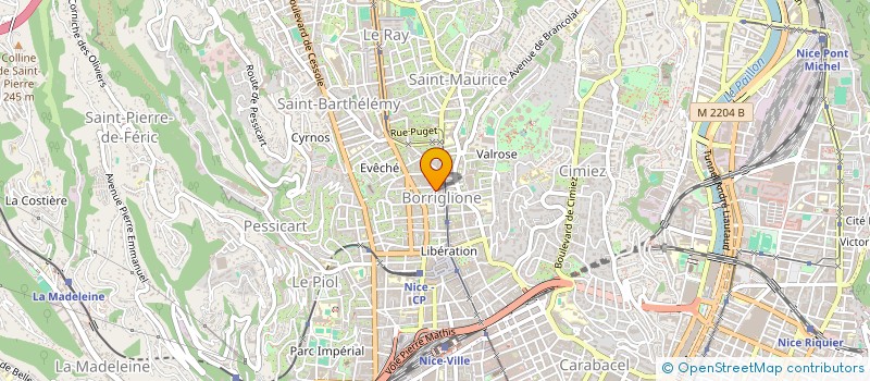 localisation de l'entreprise MADAME ANNE ALLEGRINI à NICE