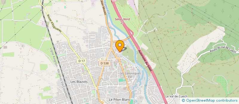 localisation de l'entreprise MADAME ANNE ALVES  SALON-DE-PROVENCE