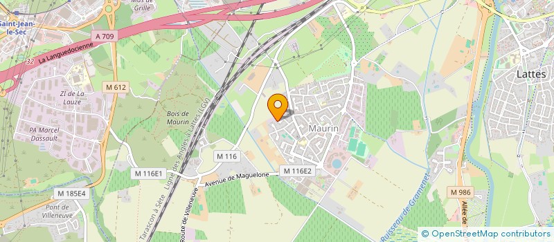 localisation de l'entreprise MADAME ANNE ANCEL à LATTES