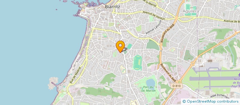 localisation de l'entreprise MADAME ANNE ANORGA à BIARRITZ