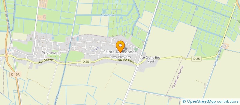 localisation de l'entreprise MADAME ANNE ARRIGHI  SAINTE-RADEGONDE-DES-NOYERS