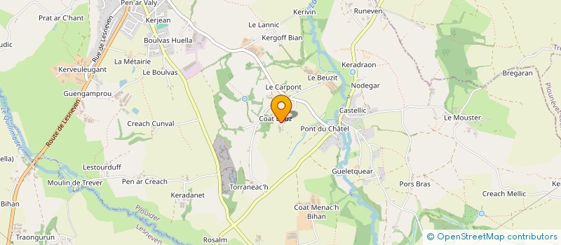 localisation de l'entreprise MADAME ANNE ARZEL  PLOUIDER