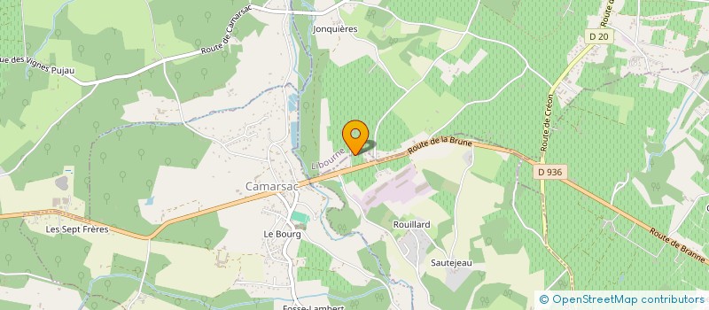 localisation de l'entreprise MADAME ANNE AUDY  SAINT-GERMAIN-DU-PUCH