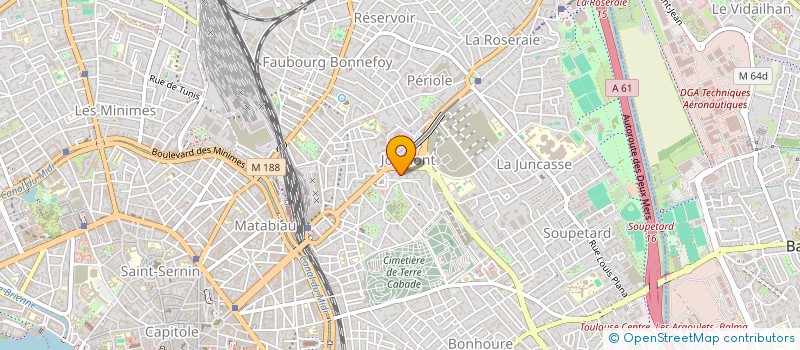 localisation de l'entreprise MADAME ANNE AUSSEL à TOULOUSE