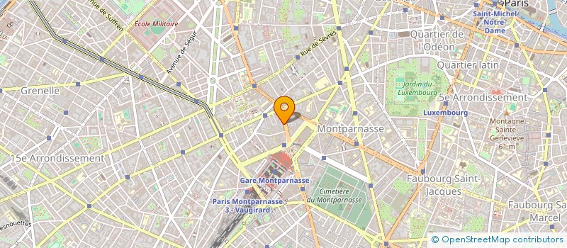 localisation de l'entreprise MADAME ANNE-AYMONE BELLIARD  PARIS