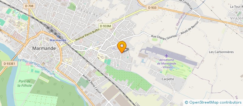 localisation de l'entreprise MADAME ANNE-AYMONE QUINCAMPOIS  MARMANDE