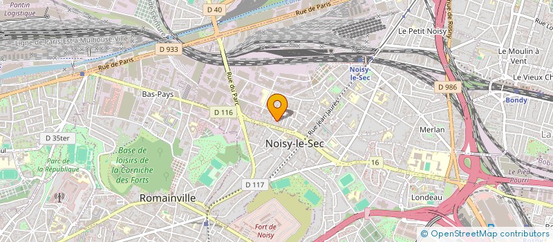 localisation de l'entreprise MADAME ANNE AZEVEDO à NOISY-LE-SEC