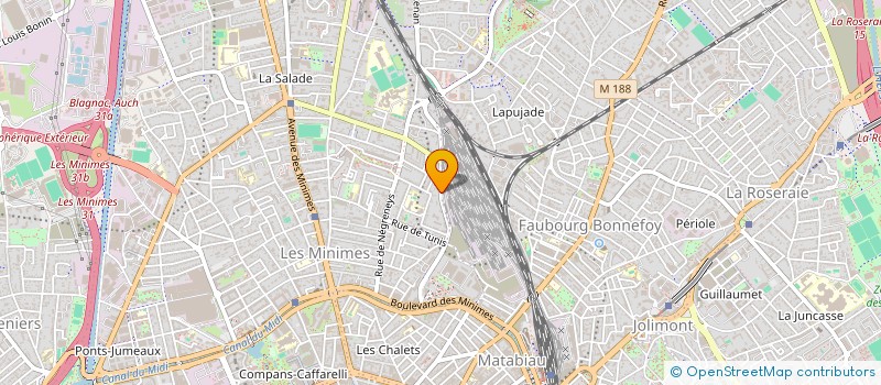 localisation de l'entreprise MADAME ANNE BABICKA à TOULOUSE