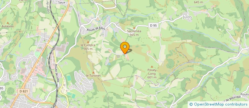 localisation de l'entreprise MADAME ANNE BAILLAIS  JULOS