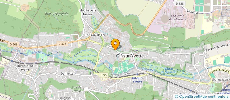 localisation de l'entreprise MADAME ANNE BAILLIEU à GIF-SUR-YVETTE