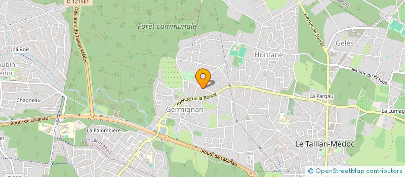 localisation de l'entreprise MADAME ANNE BAILON  LE TAILLAN-MEDOC