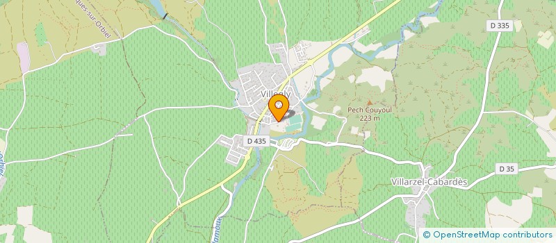 localisation de l'entreprise MADAME ANNE BAIXAS à CONQUES-SUR-ORBIEL