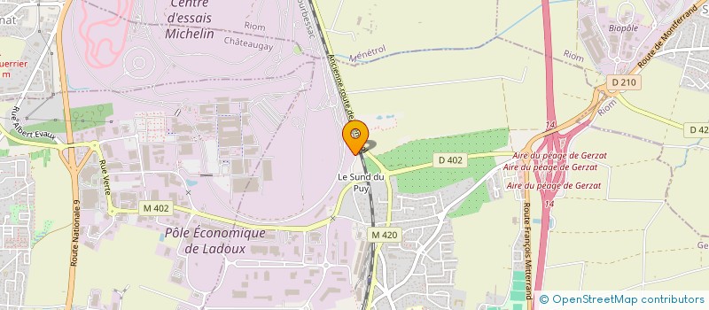 localisation de l'entreprise MADAME ANNE BALEINE à SAINT-BEAUZIRE