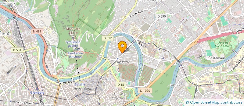 localisation de l'entreprise MADAME ANNE BALLOT  GRENOBLE