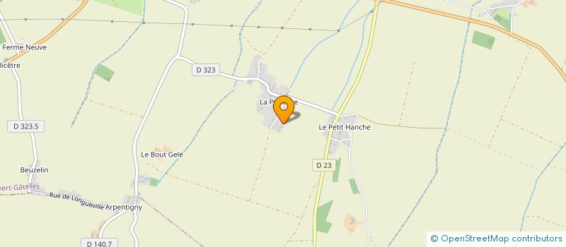 localisation de l'entreprise MADAME ANNE BALLOT à THIMERT-GATELLES