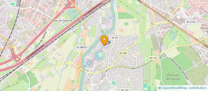 localisation de l'entreprise MADAME ANNE BANULS à BEZIERS