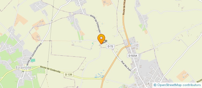 localisation de l'entreprise MADAME ANNE BANVILLE  GODERVILLE