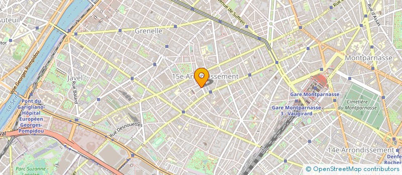 localisation de l'entreprise MADAME ANNE BARAUD  PARIS