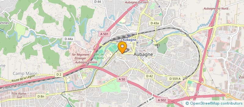 localisation de l'entreprise MADAME ANNE BARBAZA à AUBAGNE