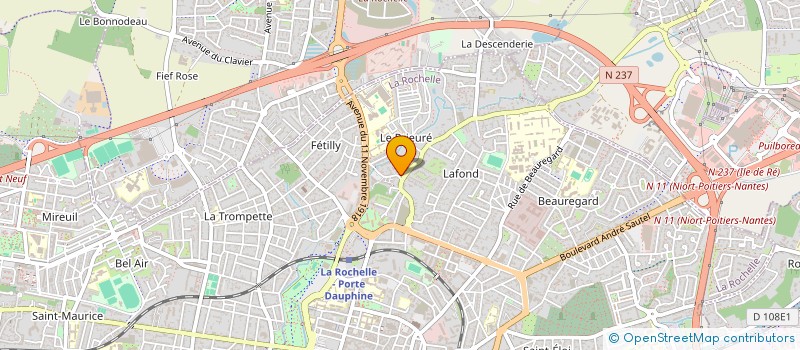 localisation de l'entreprise MADAME ANNE BARBE  LA ROCHELLE