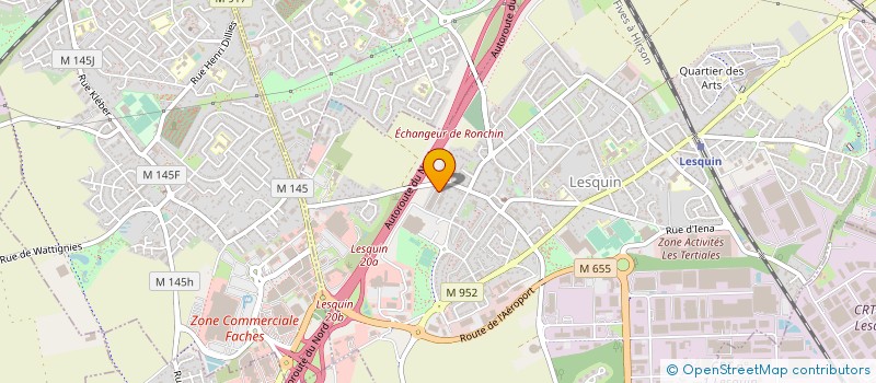 localisation de l'entreprise MADAME ANNE BARBIER à LESQUIN