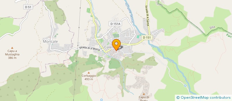 localisation de l'entreprise MADAME ANNE BARBOT  CALENZANA