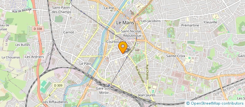localisation de l'entreprise MADAME ANNE BARKHAUSEN à LE MANS