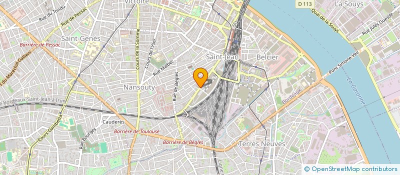 localisation de l'entreprise MADAME ANNE BARNOLA à BORDEAUX