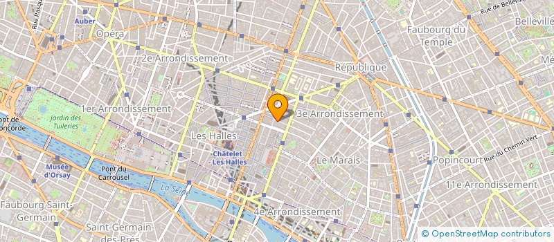 localisation de l'entreprise MADAME ANNE BAROT  PARIS