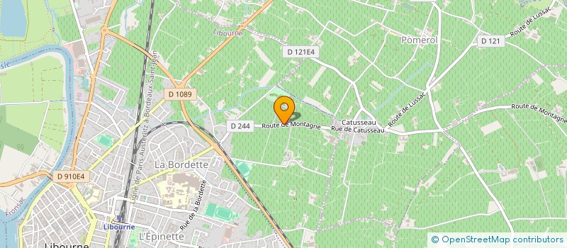 localisation de l'entreprise MADAME ANNE BARRAILH à LIBOURNE