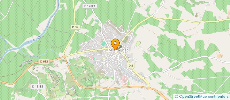 localisation de l'entreprise MADAME ANNE BARRAL à MONTAGNAC