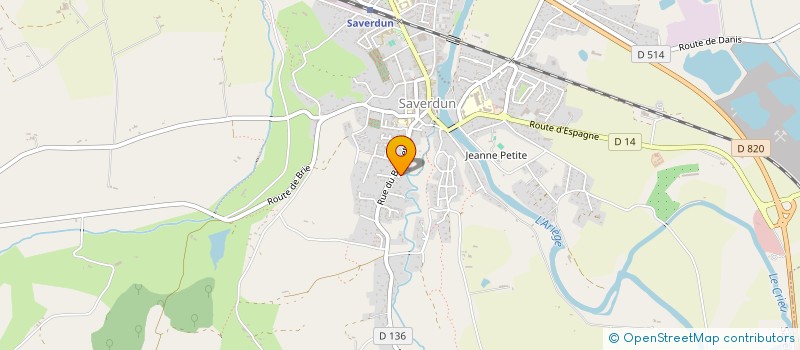 localisation de l'entreprise MADAME ANNE BASAIA à SAVERDUN