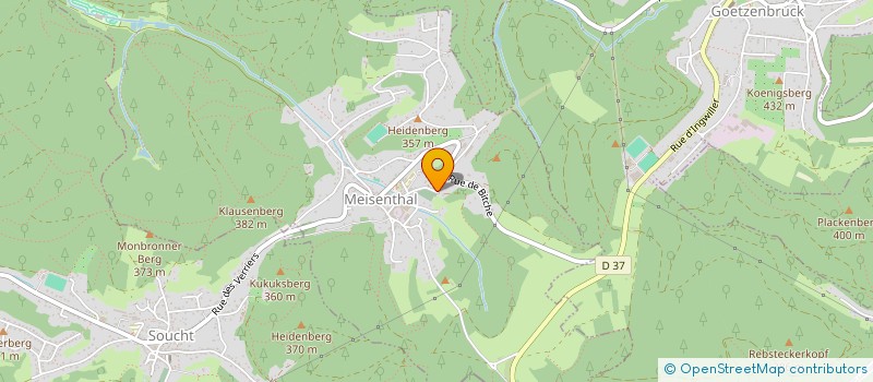 localisation de l'entreprise MADAME ANNE BASTIAN  MEISENTHAL