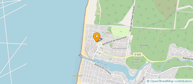 localisation de l'entreprise MADAME ANNE BATTISTUTASETIADI  MIMIZAN