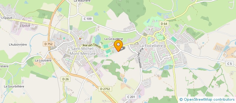 localisation de l'entreprise MADAME ANNE BAUDRY  SEVREMONT