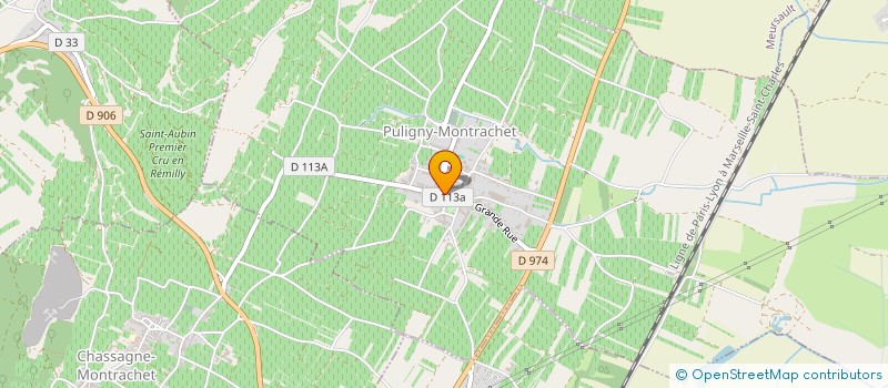 localisation de l'entreprise MADAME ANNE BAVARD à PULIGNY-MONTRACHET