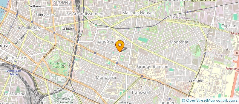 localisation de l'entreprise MADAME ANNE-BEATRICE LORMET  LYON