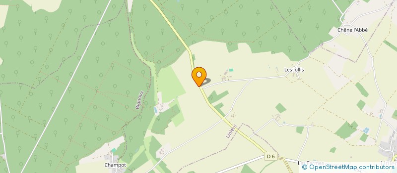 localisation de l'entreprise MADAME ANNE BEAUCHAUD  LINIERS