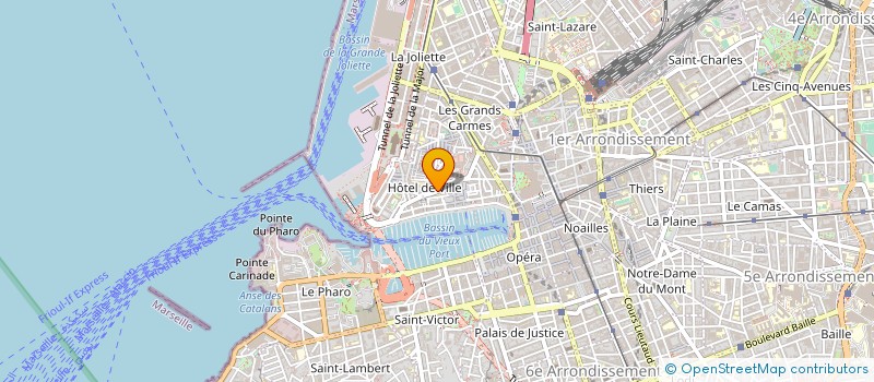 localisation de l'entreprise MADAME ANNE BEAUD à MARSEILLE
