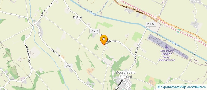 localisation de l'entreprise MADAME ANNE BECKER  BOURG-SAINT-BERNARD