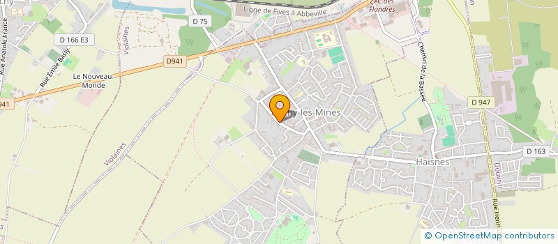 localisation de l'entreprise MADAME ANNE BECOURT à AUCHY-LES-MINES