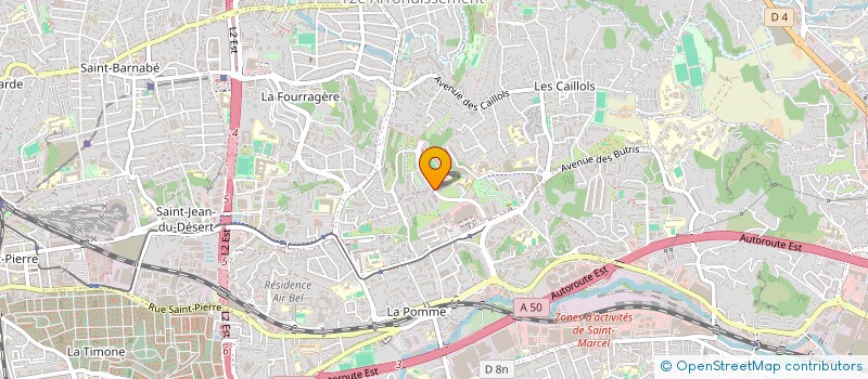 localisation de l'entreprise MADAME ANNE BELABBAS à MARSEILLE