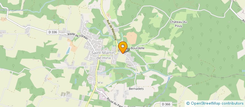 localisation de l'entreprise MADAME ANNE BELHOMME  SAINT-MARTIN-DE-HINX