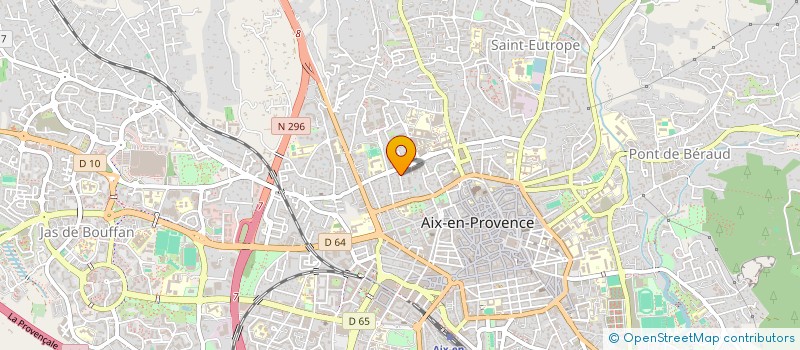 localisation de l'entreprise MADAME ANNE BELLIEUD à AIX-EN-PROVENCE