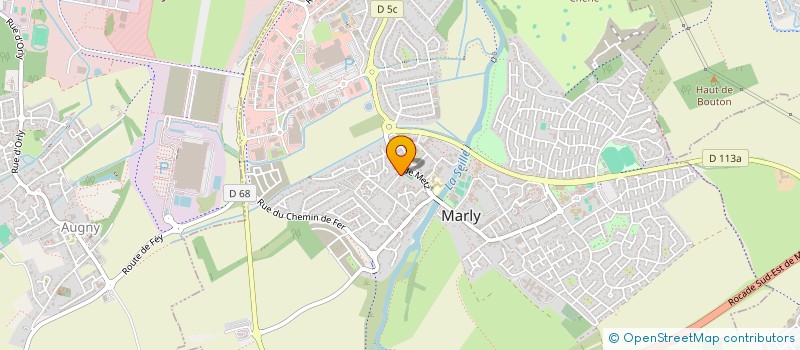 localisation de l'entreprise MADAME ANNE BENARD à MARLY